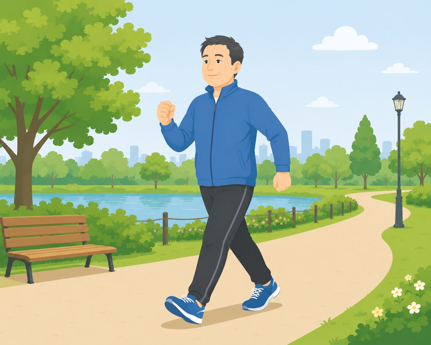 公園散歩の一日