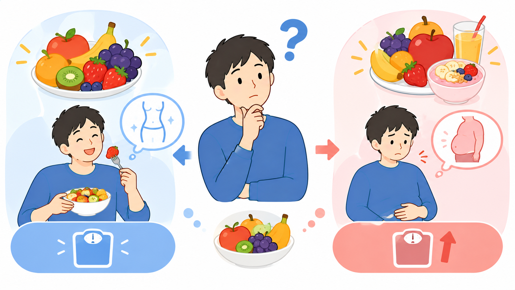 果物は太るのか?『甘い=太る』という直感と科学的根拠のギャップを一次文献から解説
