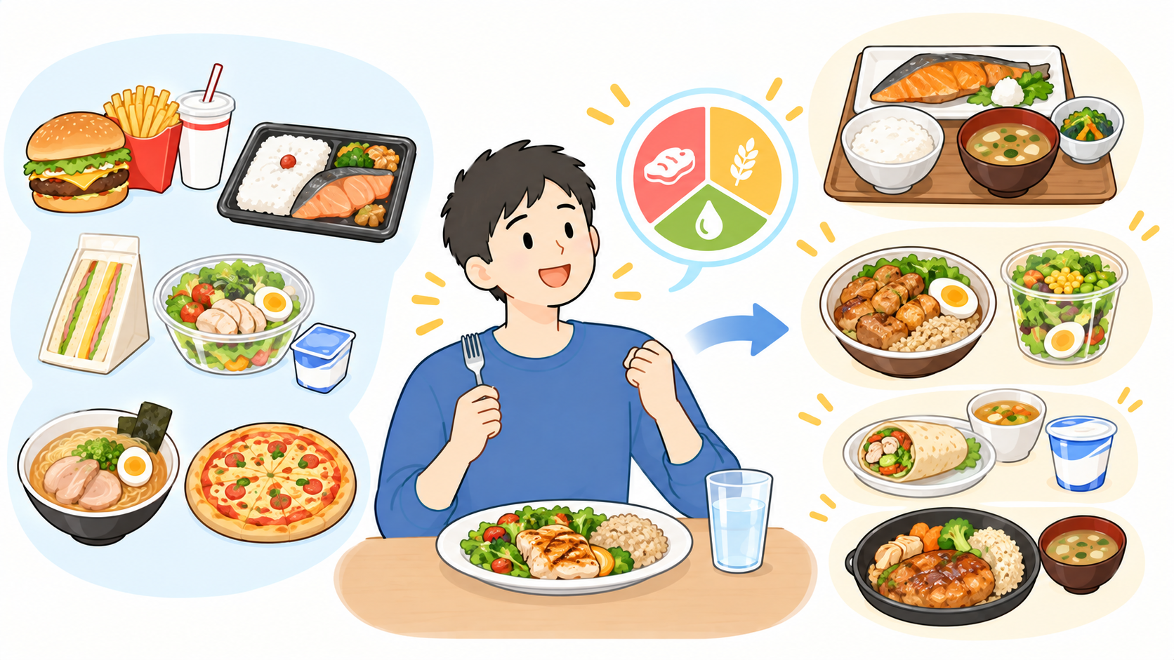 バランスごはんを楽しもう