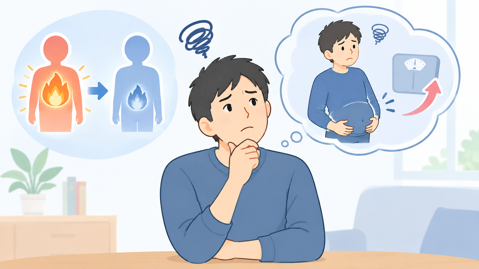 「代謝が落ちた」は思い込み?厚生労働省の基準値とScience誌の研究から検証する30-40代の体重増加